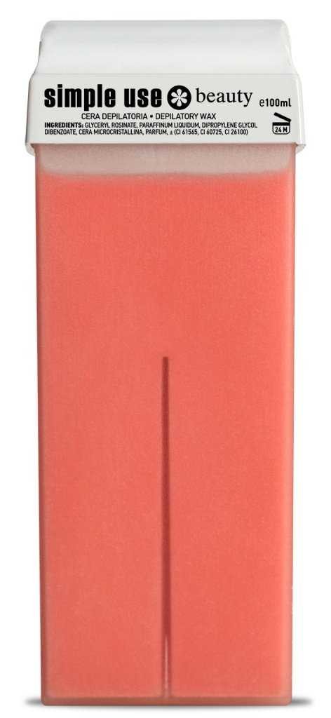 Szőrtelenítő viasz roll-on rózsaszín TiO2